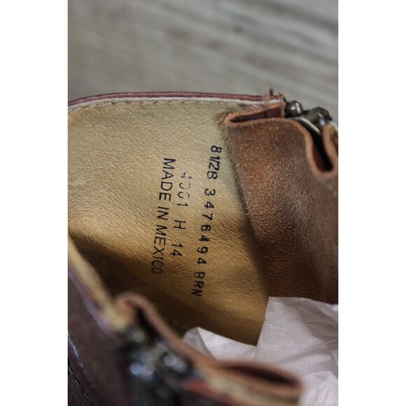 Brown Leather Ankle Boots - Picture 9 of 16